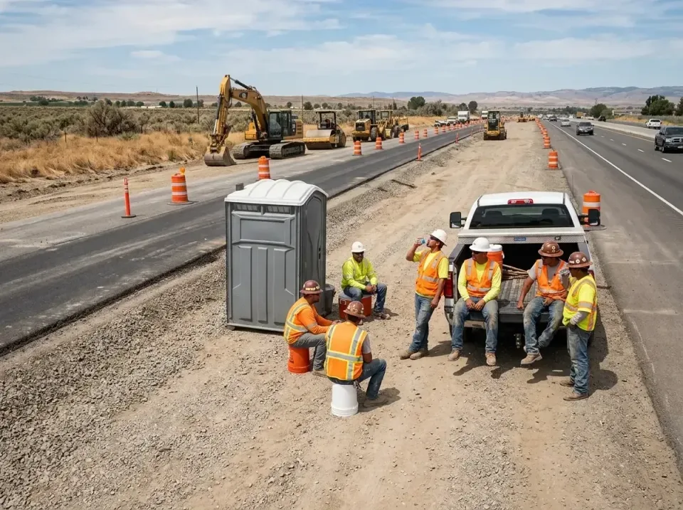 highway-road-construction-crew-007 — frequently asked questions, Porta Potty and Restroom Rentals in Merrydale, LA